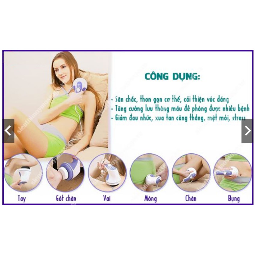 Máy Massage Relax Tone Giảm Nhức Mỏi, Thư Giản Và Tan Mỡ