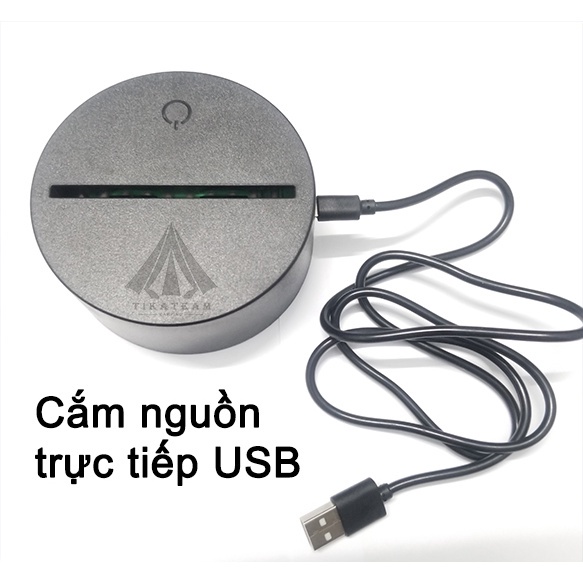 Đèn 3D ONE PIECE led RGB, đèn ngủ, làm quà tặng, để bàn, để bàn học, làm việc, trưng bày, cắm USB hoặc dùng pin