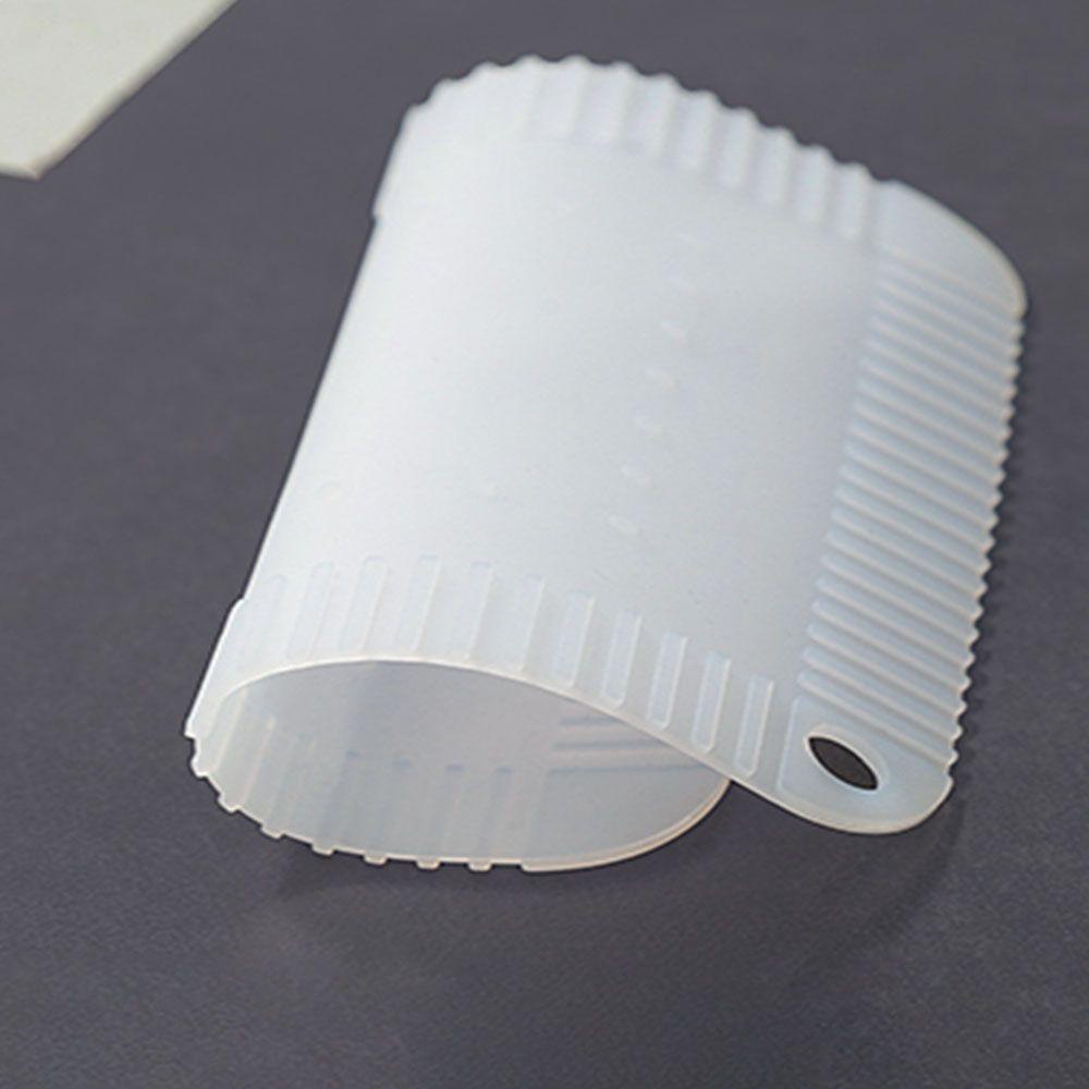 PISTA Set 1 / 2 Miếng Silicone Chặn Tóc Chống Tắc Nghẽn Bồn Rửa Tiện Dụng Ốp