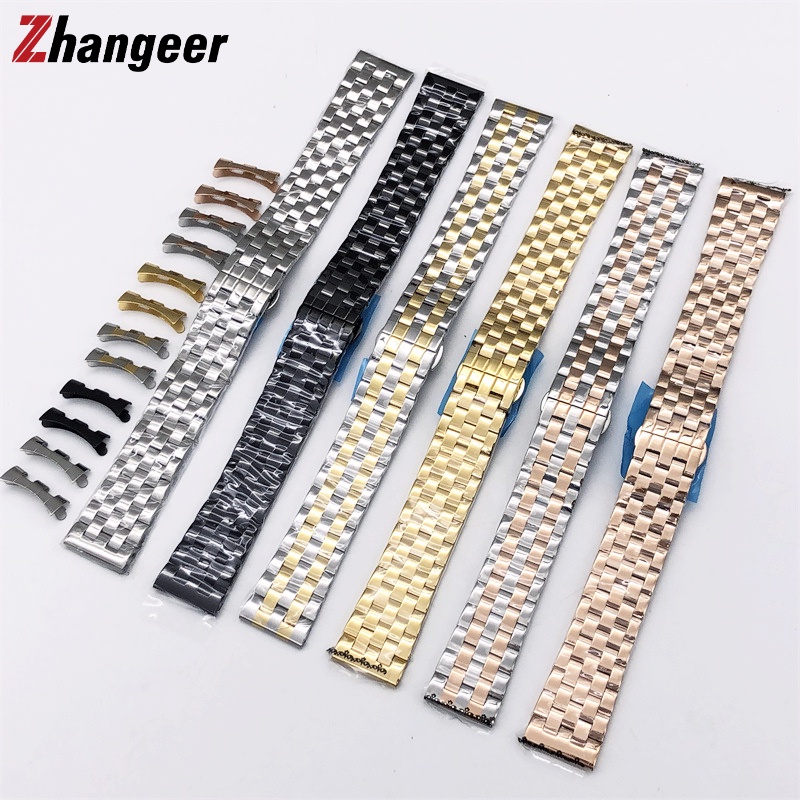 Dây Đeo Đồng Hồ 2 Trong 1 Bằng Thép Không Gỉ 14 16 18 19 20 21 22 24mm