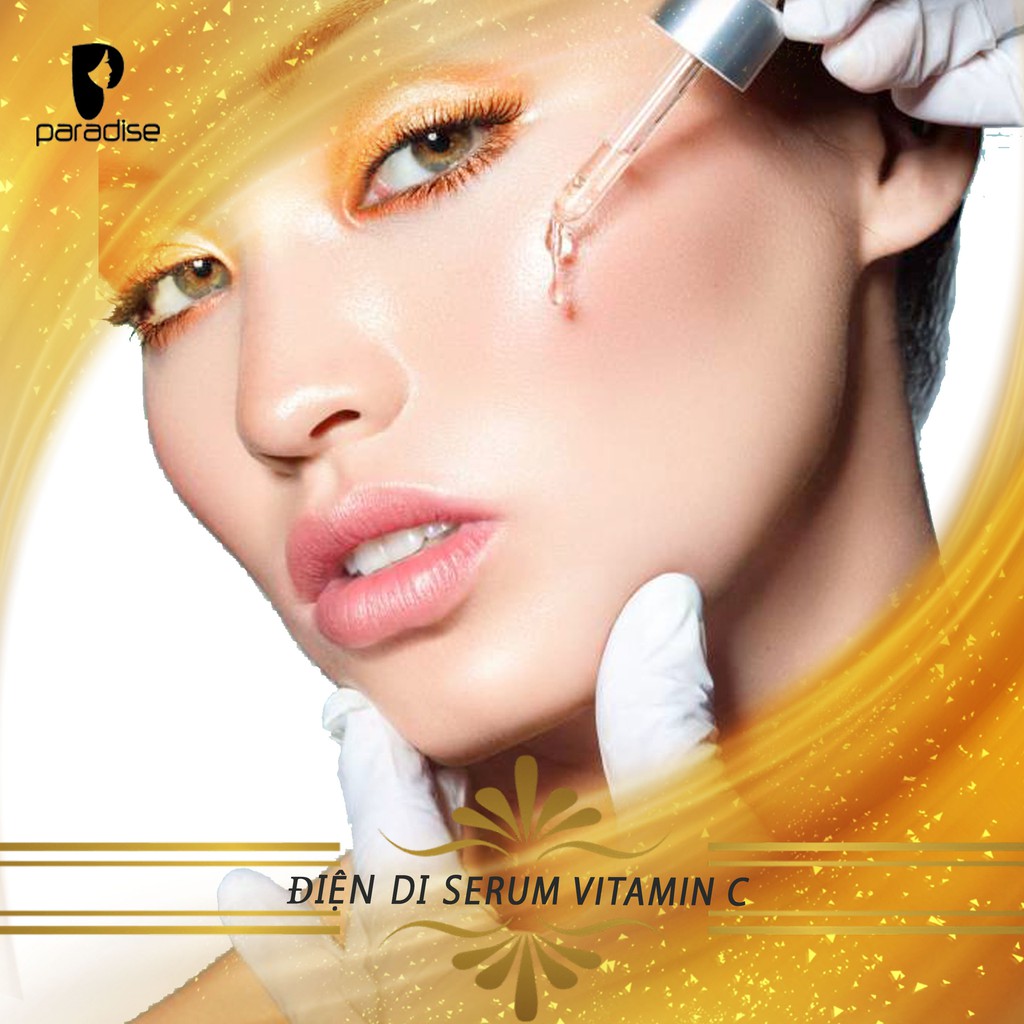 - Liệu trình Điện Di Serum Vitamin C Trắng Sáng Da mặt tại Paradise Spa