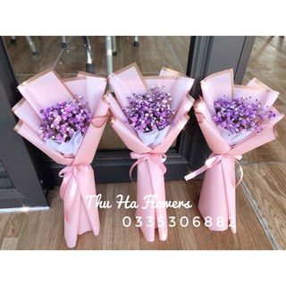 Bó hoa baby mini cực xinhh( ảnh thật 💯%)