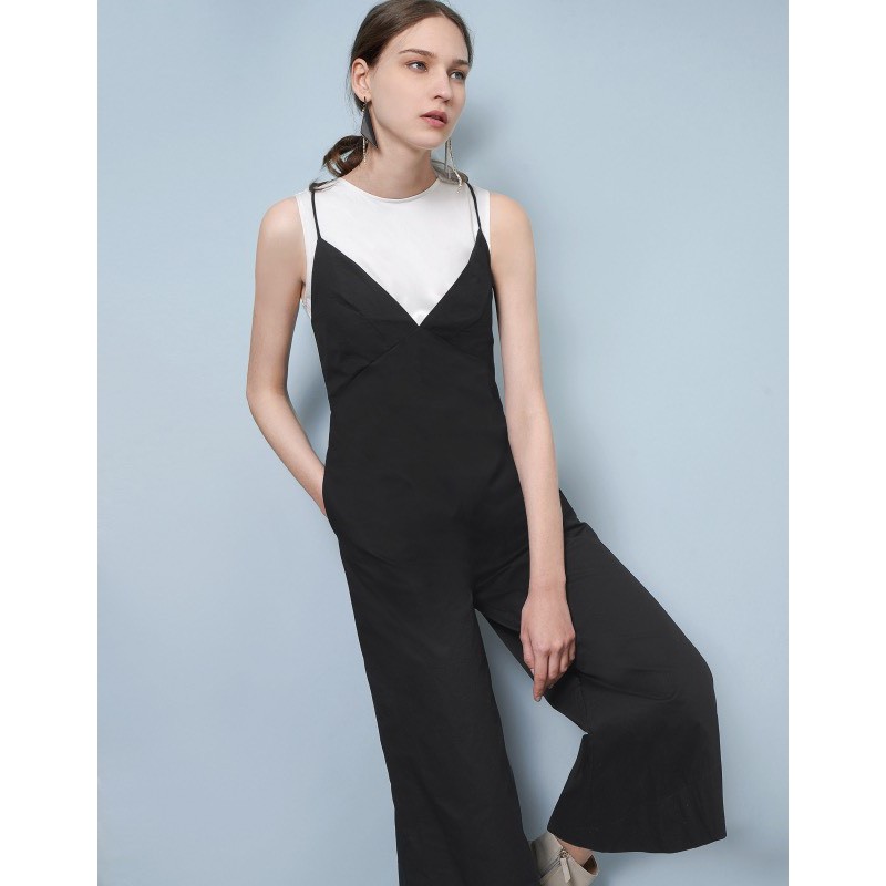 Bộ Jumpsuit E.lborn Kaki Giấy