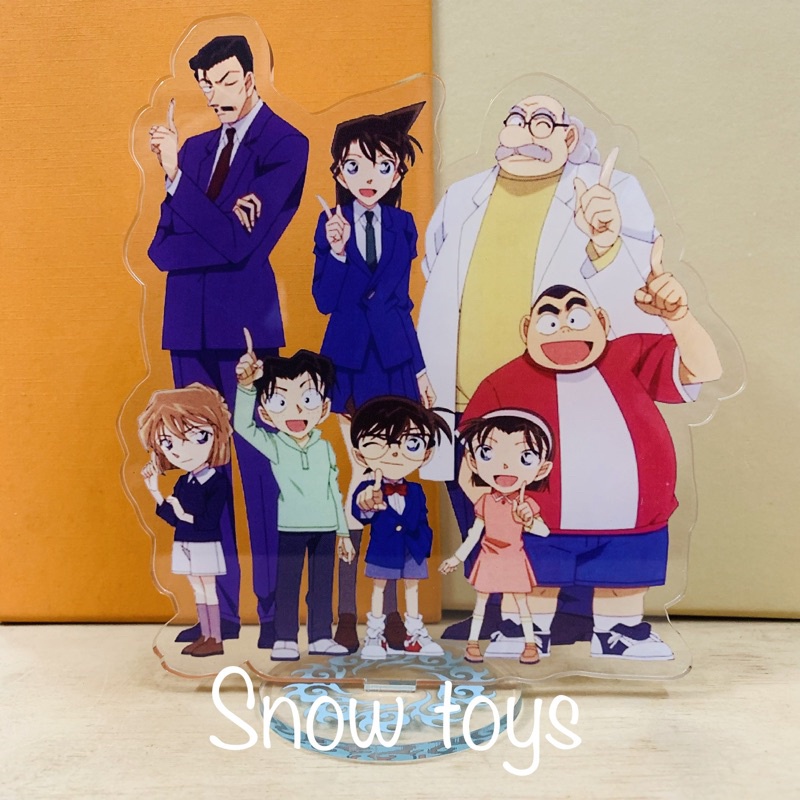 Standee thám tử lừng danh Conan Kudo Shinichi Haibara Ran Mori Hattori Siêu đạo chích Kaito Kid Yoshida mica acrylic
