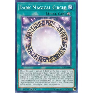 Thẻ bài Yugioh - TCG - Dark Magical Circle / LED6-EN009'