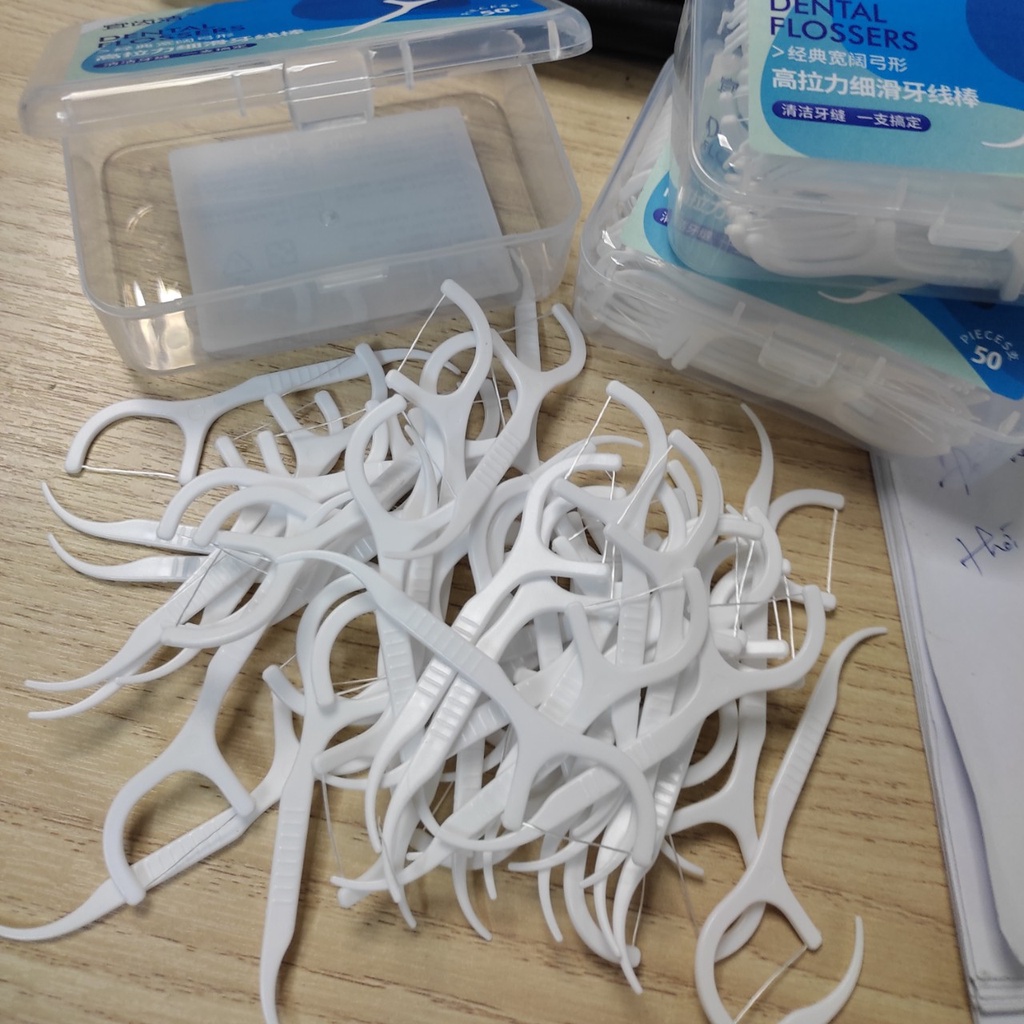 Tăm chỉ nha khoa hộp 50 cây/hộp