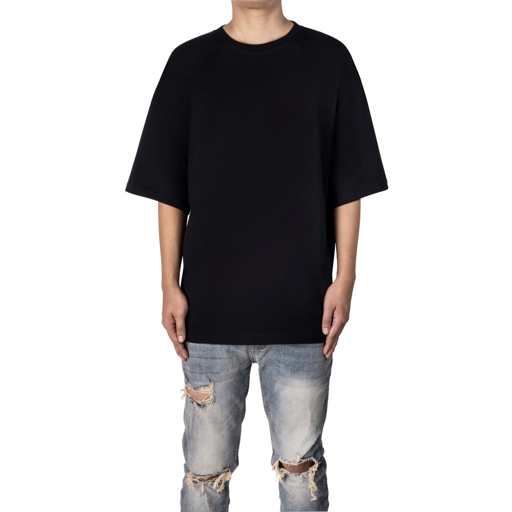 Áo Thun Streetwear Cao Cấp FNOS Màu Trắng, Đen - Form Oversize - 100% Cotton Vải Dày Thun 2 Chiều. | BigBuy360 - bigbuy360.vn
