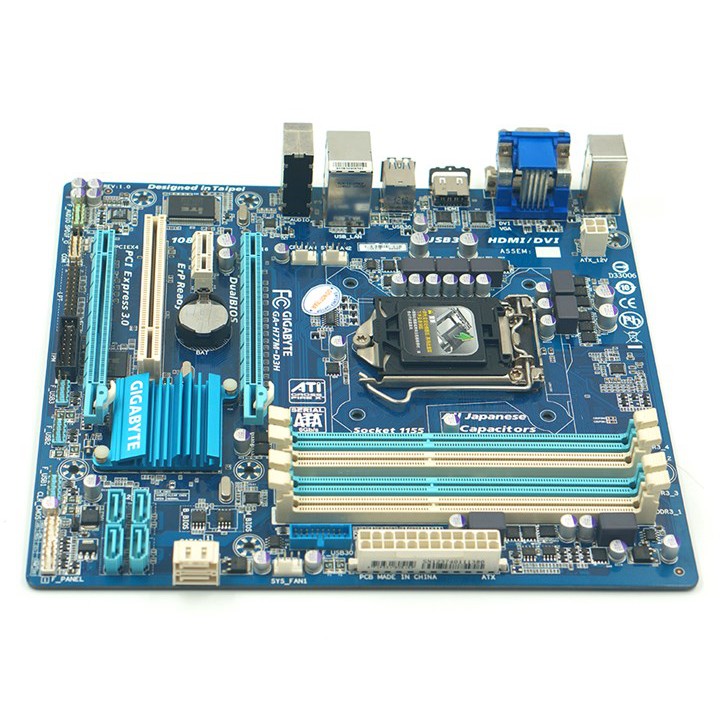 Mainboard giga h77 Gigabyte H77M-D3H (4 khe RAM) đủ chặn