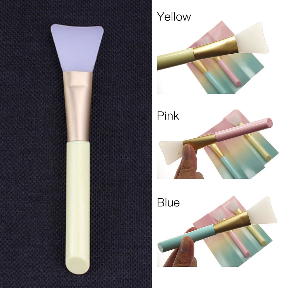 [Hàng mới về] Bàn chải đắp mặt nạ trang điểm làm đẹp dễ rửa sạch màu sắc ngẫu nhiên