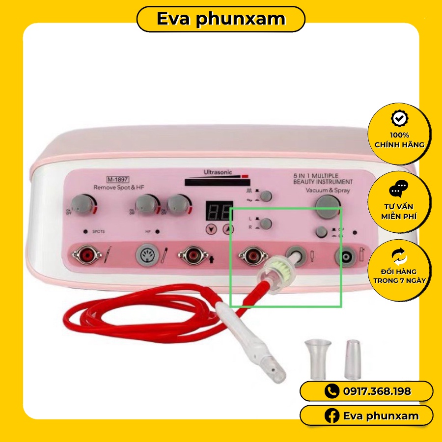Dây thay thế máy hút mụn 5 in 1 cốc lọc mụn (đoạn cao su nối cốc lọc mụn)