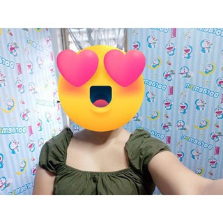 (tặng dụng cụ ) combo10m giấy dán tường Đoremon sọc