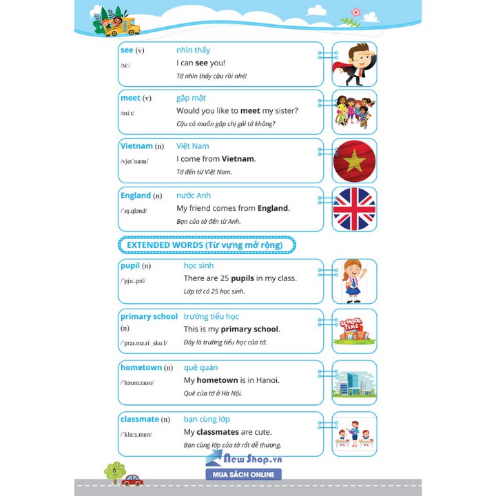 Sách - Vocab Go Học nhanh toàn diện từ vựng tiếng Anh 4