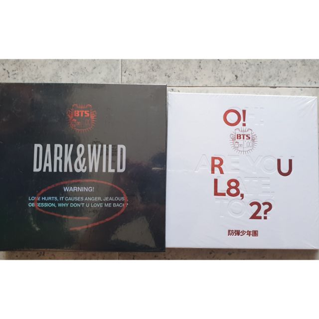 Album BTS Dark &amp; Wild, O!UL8,2? Album ảnh