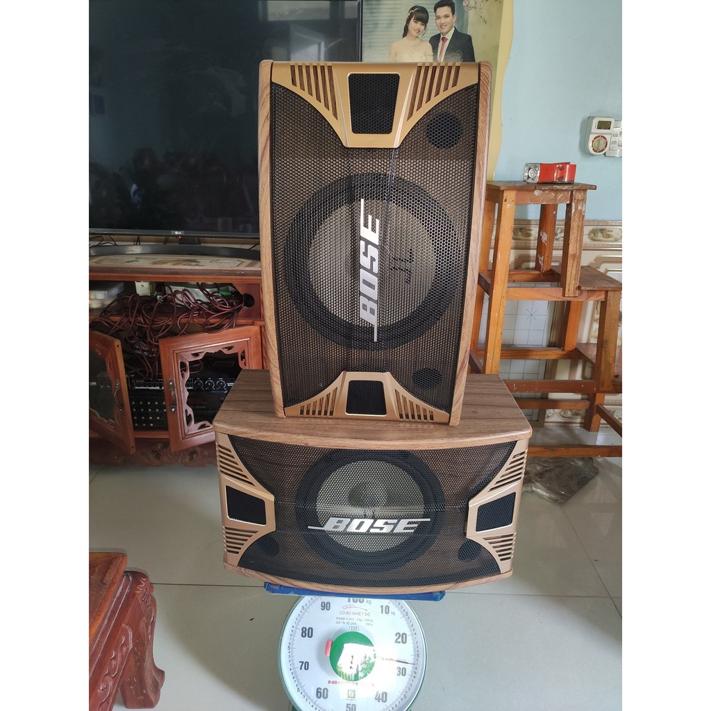 Loa BOSE 303 seri II Bass 25 cm,   Made in Thái Lan từ kép, chắc chắn, âm thanh nghe và hát hay.