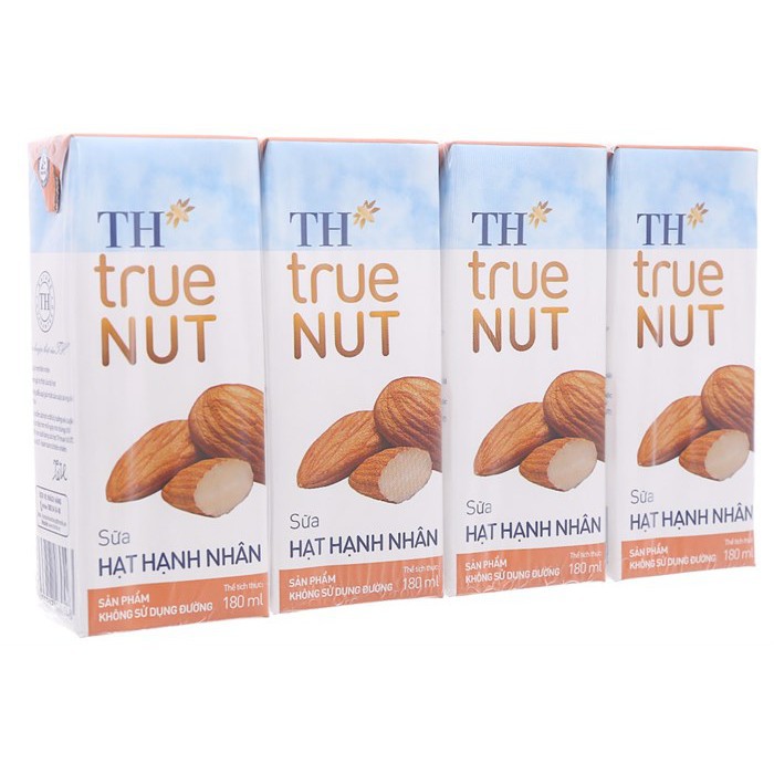 Sữa hạt Hạnh Nhân TH true NUT 180 ml