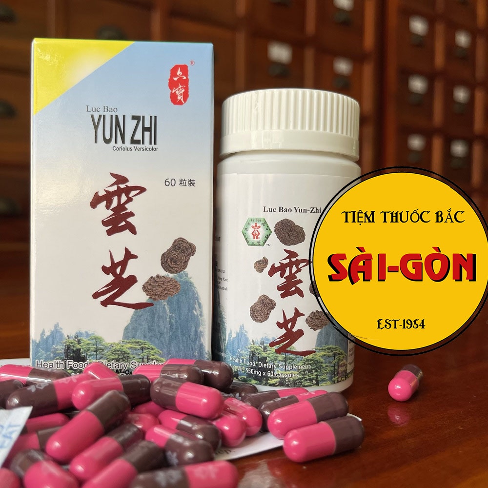 Lục Bảo Vân Chi Hongkong Hộp 60 viên