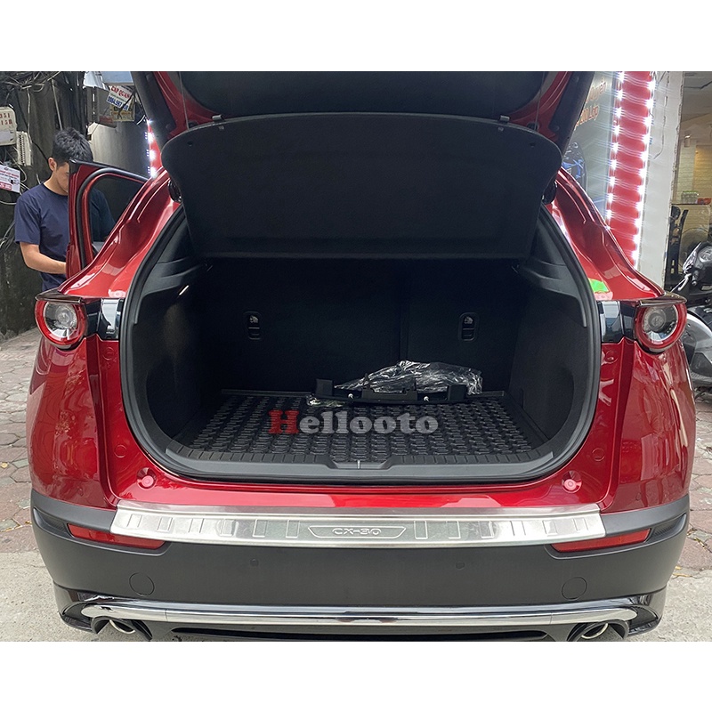 Chống Trầy Cốp Xe Mazda CX-30 CX30 2021 Mẫu Inox