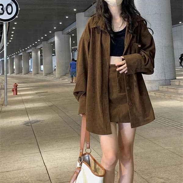 Set sơmi + chân váy