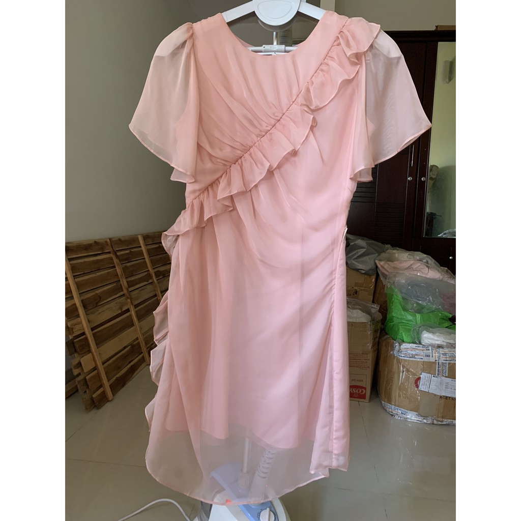 Váy tơ Kate by Linh Nguyen size L like new