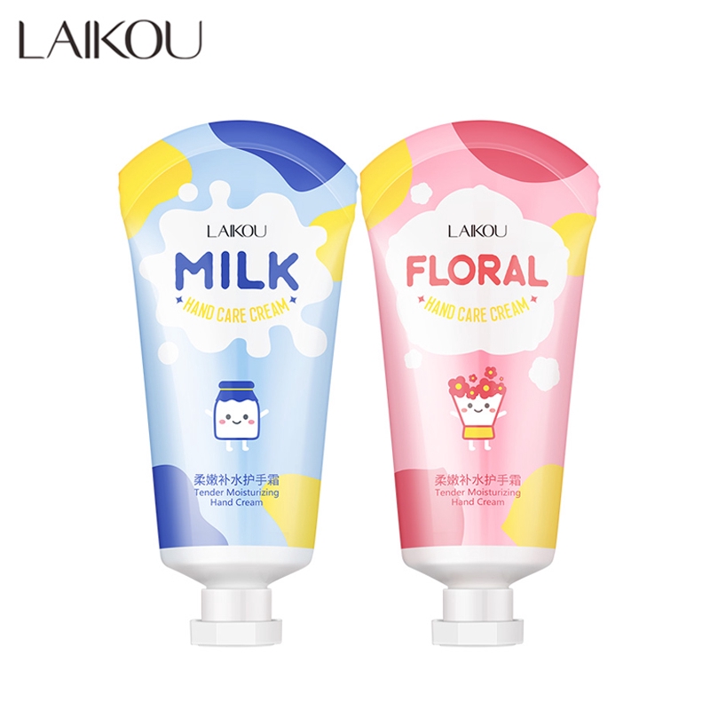 Kem Dưỡng Da Tay Laikou Chiết Xuất Sữa Giúp Dưỡng Ẩm Và Làm Trẻ Hóa Da Tay 30g