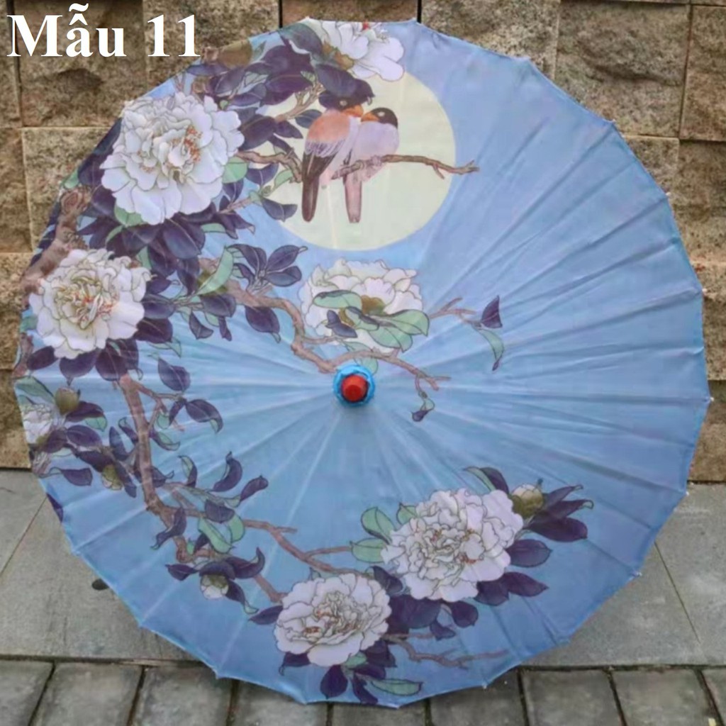 Ô Dù Cổ Trang Tặng Kèm Túi Ô Size Lớn 82cm