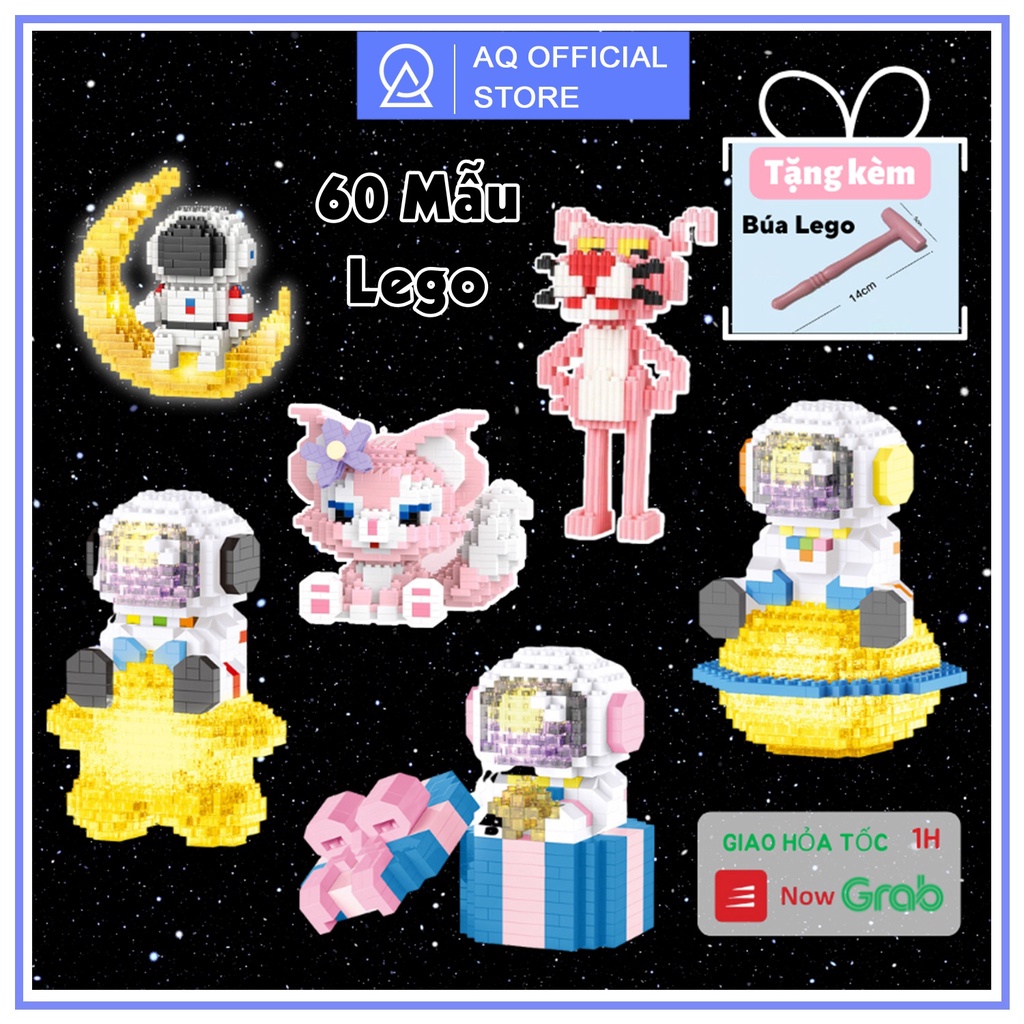 Mô hình lắp ráp 3D cho bé sáng tạo - BST Xếp hình mô hình đáng yêu
