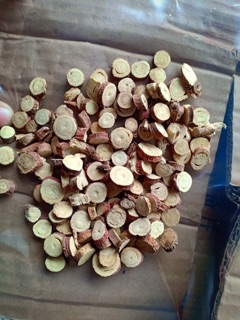 Trà cam thảo lát tròn
