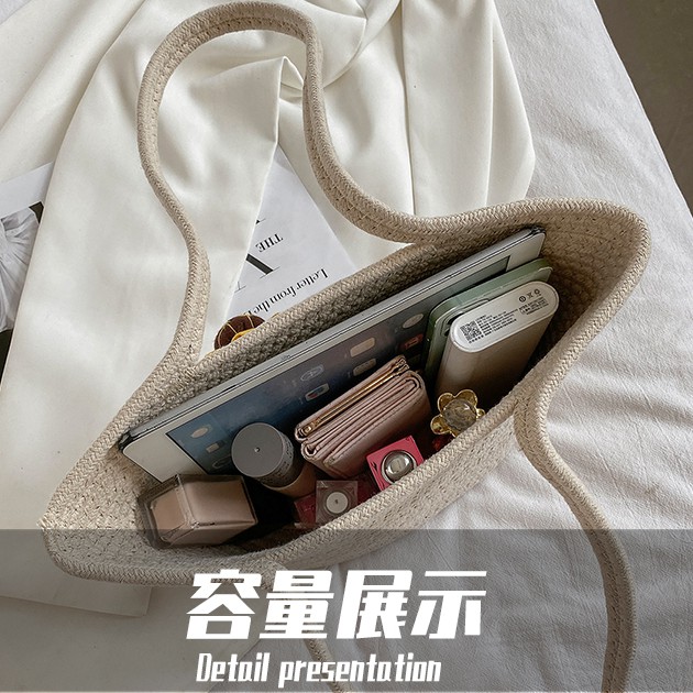 Túi xách đan cói thiết kế xinh xắn thời trang nữ tính
