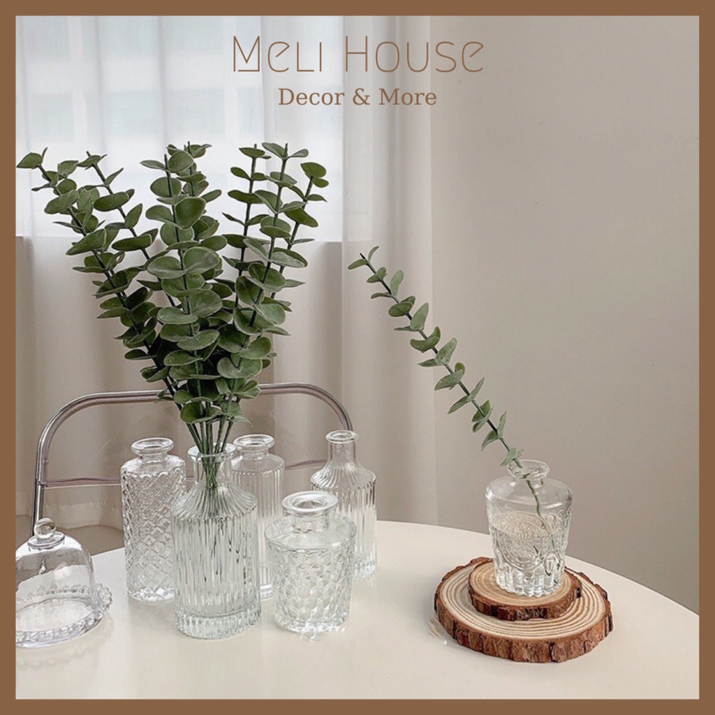 Cành khuynh diệp nhân tạo, lá bạch đàn giả decor