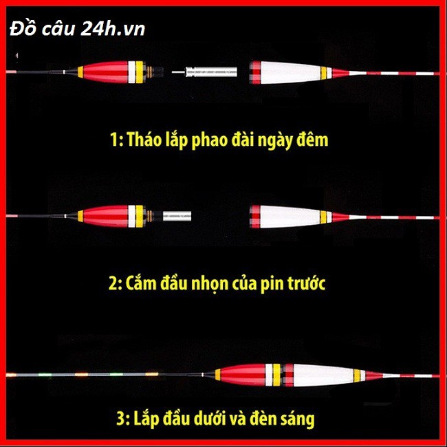 [Vỉ 5 quả] Pin Điện Tử CR425 Chuyên lắp phao câu đài phao câu đêm