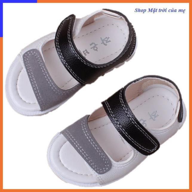 [Hàng Cao Cấp] Sandal Dép bé Trai hai quai đế mềm cho cả bé mới tập đi