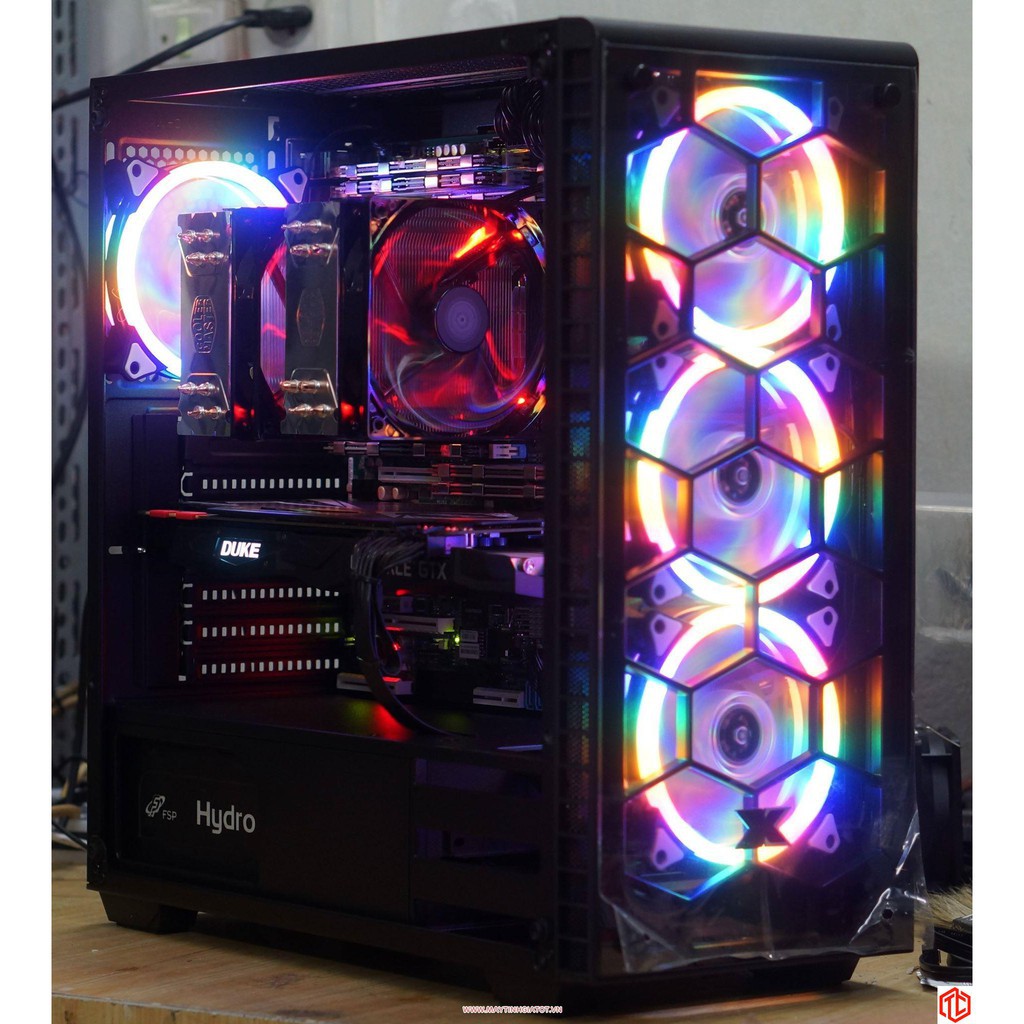 Bộ máy tính 2 CPU X8DTL x58 x5670 Dual Xeon RAM 32GB 20