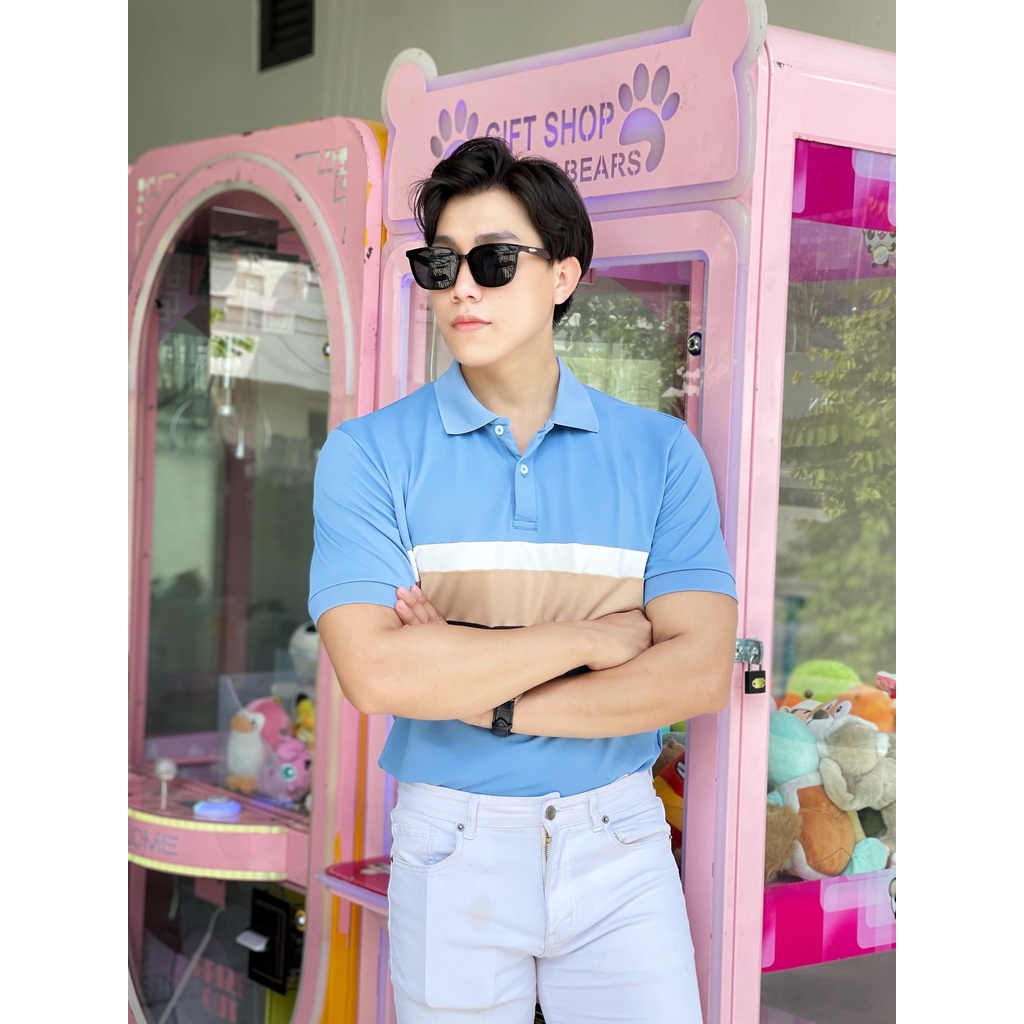 Áo thun polo nam nữ  Áo polo đôi vải cá sấu đẹp co giản 4 chiều đủ size nhiều màu