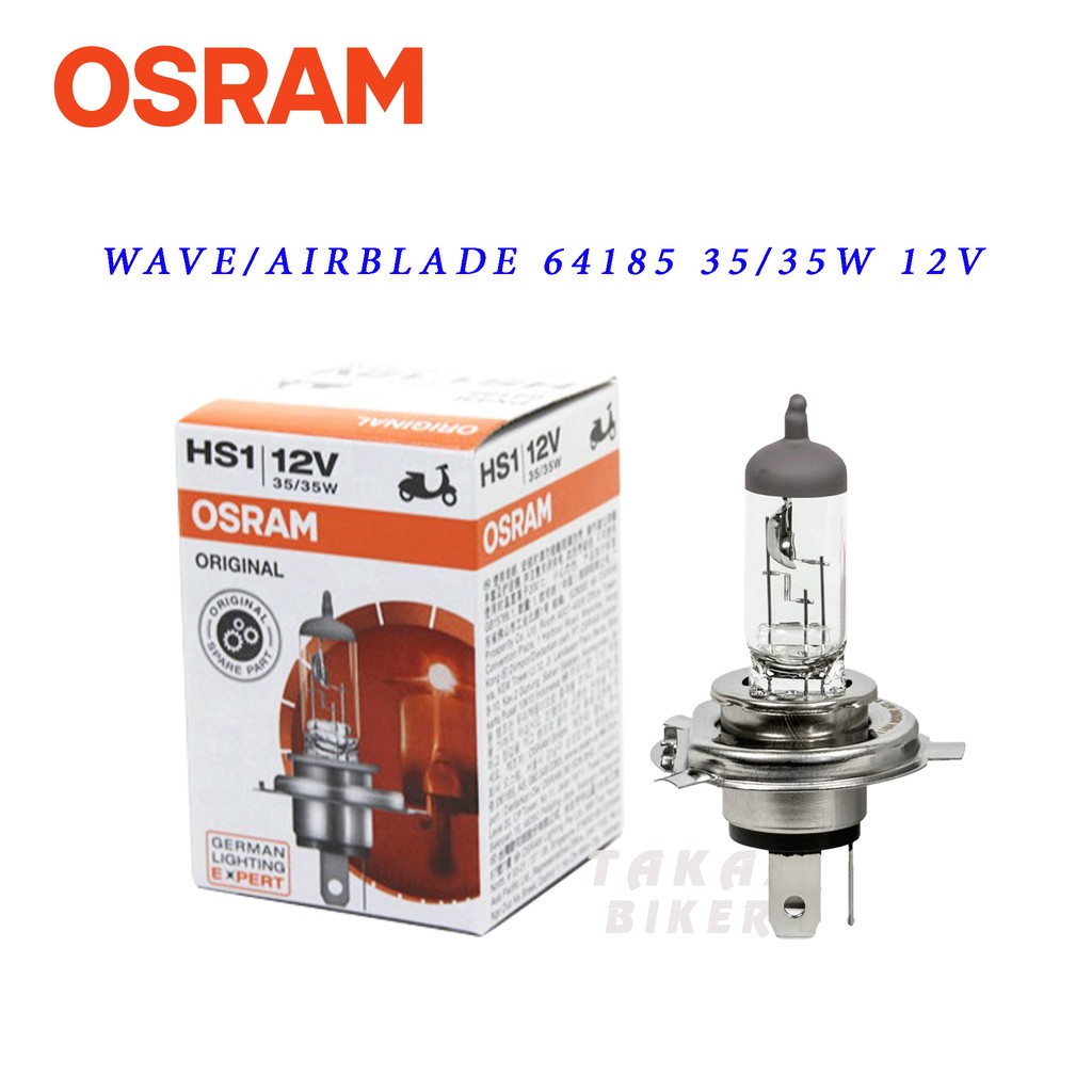 Bóng đèn Halogen OSRAM HS1 Wave-RS-Exciter-Airblade tăng sáng