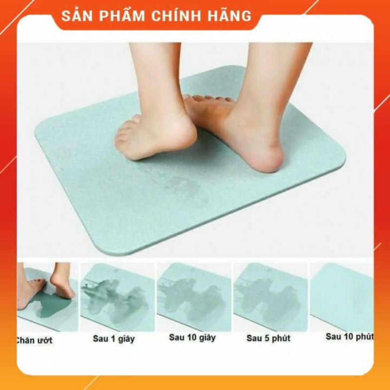 Thảm lau chân đá cứng siêu thấm nước hàng xuất Nhật