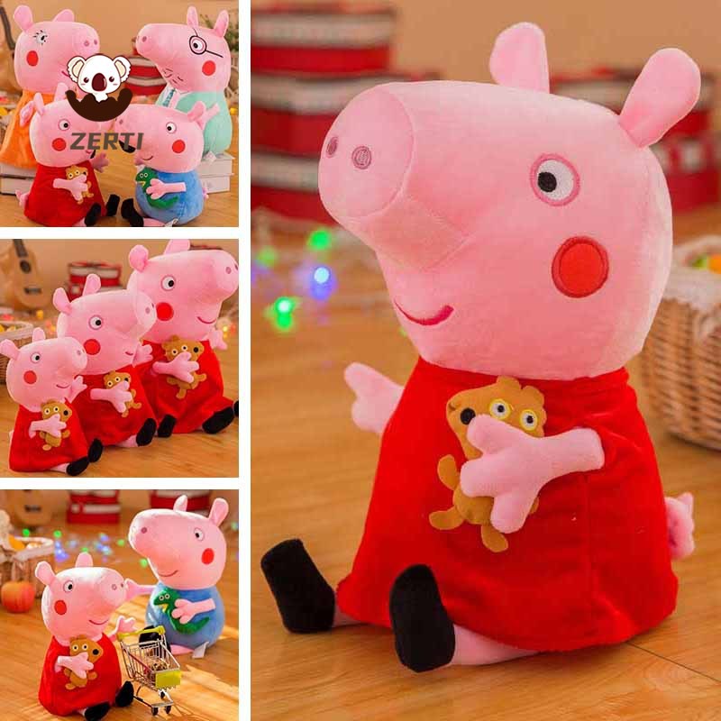 Zerti Cute Peggy Plush Soft Toys Animal Piggy Doll Baby Kids Birthday Gifts