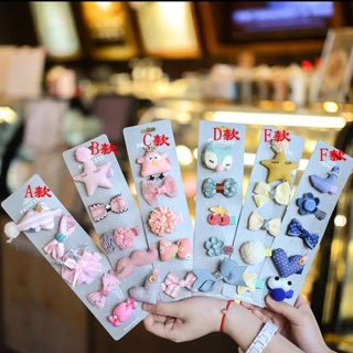 Set kẹp tóc cho bé gái