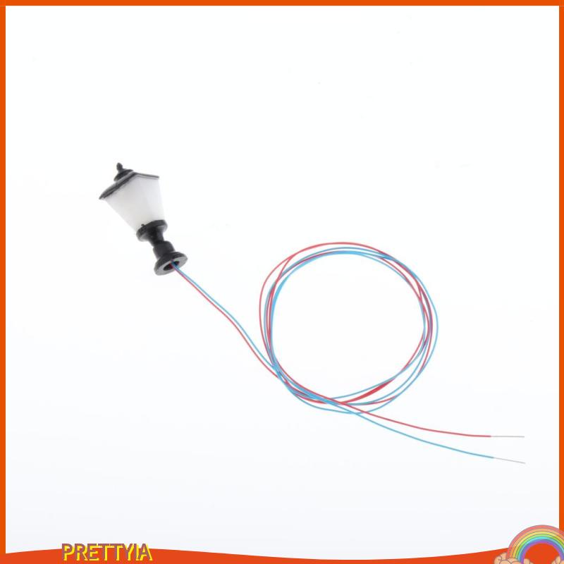 Set 10 Đèn Led 1: 100 1.9cm Dùng Để Trang Trí Tiểu Cảnh / Sân Vườn