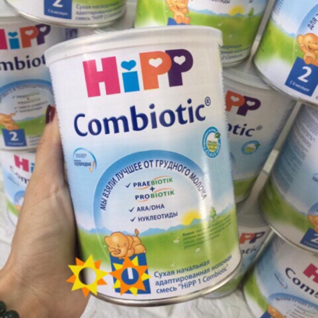 SỮA HIPP COMBIOTIC ORGANIC CỦA NGA SỐ 1,2 HỘP 800g