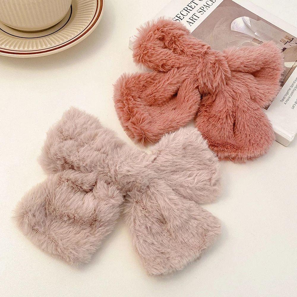 JARRED Kẹp Tóc Đuôi Ngựa Hình Nơ Lớn Ngọt Ngào Thanh Lịch Cho Nữ Giá Đỡ