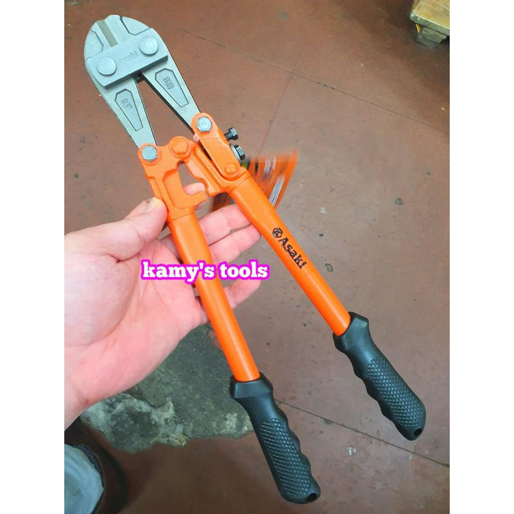 Kìm Cộng Lực Cắt Sắt Kẽm 14 Inch 350mm 18 Inch 450mm Asaki AK-0624 AK-0625