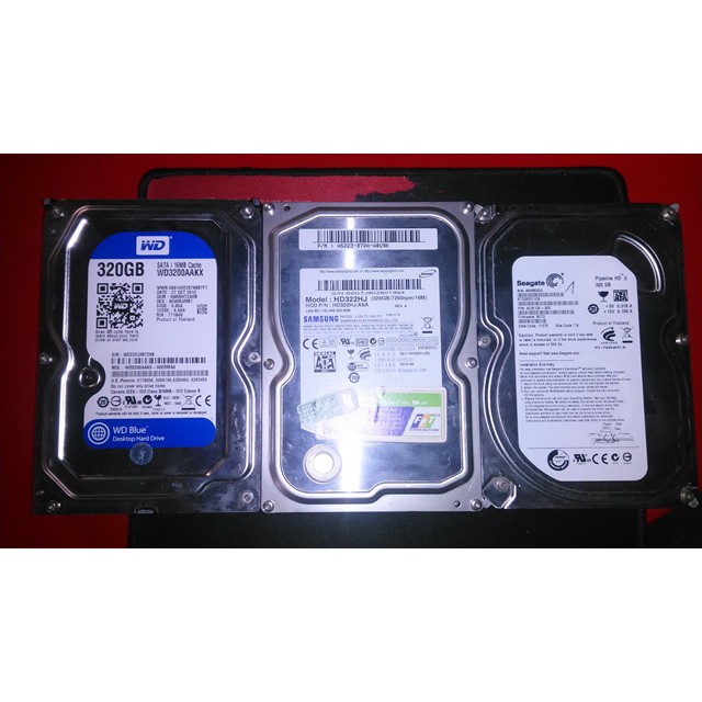 HDD PC dung lượng 250Gb, 320Gb, 500Gb hàng tháo máy đồng bộ