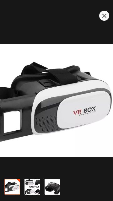 Kính thực tế ảo VR Box thế hệ thứ 2 (Đen phối trắng) _LoanNguyen