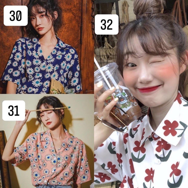 ÁO SƠ MI HOẠ TIẾT