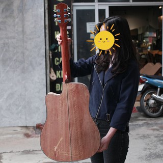 Đàn guitar acoustic gỗ còng VG-CC3