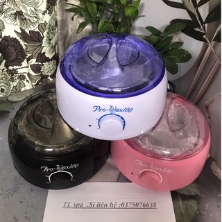 Nồi nấu sáp wax lông tại nhà ,spa Nồi PRO100,PRO200,Chống dính Loại 1 tặng kèm que gỗ to