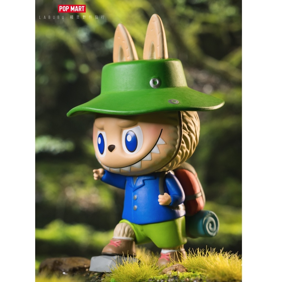 Pop mart popmart Đồ Chơi Nghệ Thuật Công Viên Quái Vật Cắm Trại