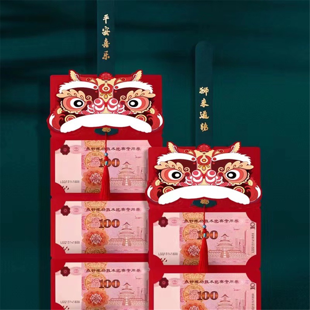 2022 Lễ hội mùa xuân Gấp mới Phong bì đỏ Sáng tạo Nhiều thẻ Vị trí Phong bì đỏ Quà tặng năm mới cho cha mẹ Con cái Người lớn tuổi ✅top