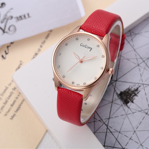 Đồng hồ nữ Gogoey dây da thời trang SP865 (Nhiều màu) | BigBuy360 - bigbuy360.vn