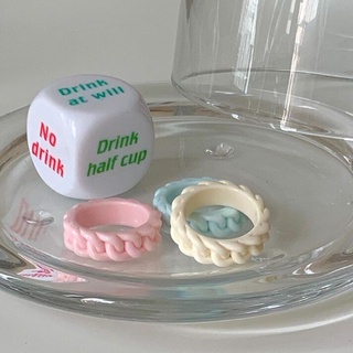 Nhẫn màu kẹo ngọt Modleaf Candy set ring Hàn Quốc